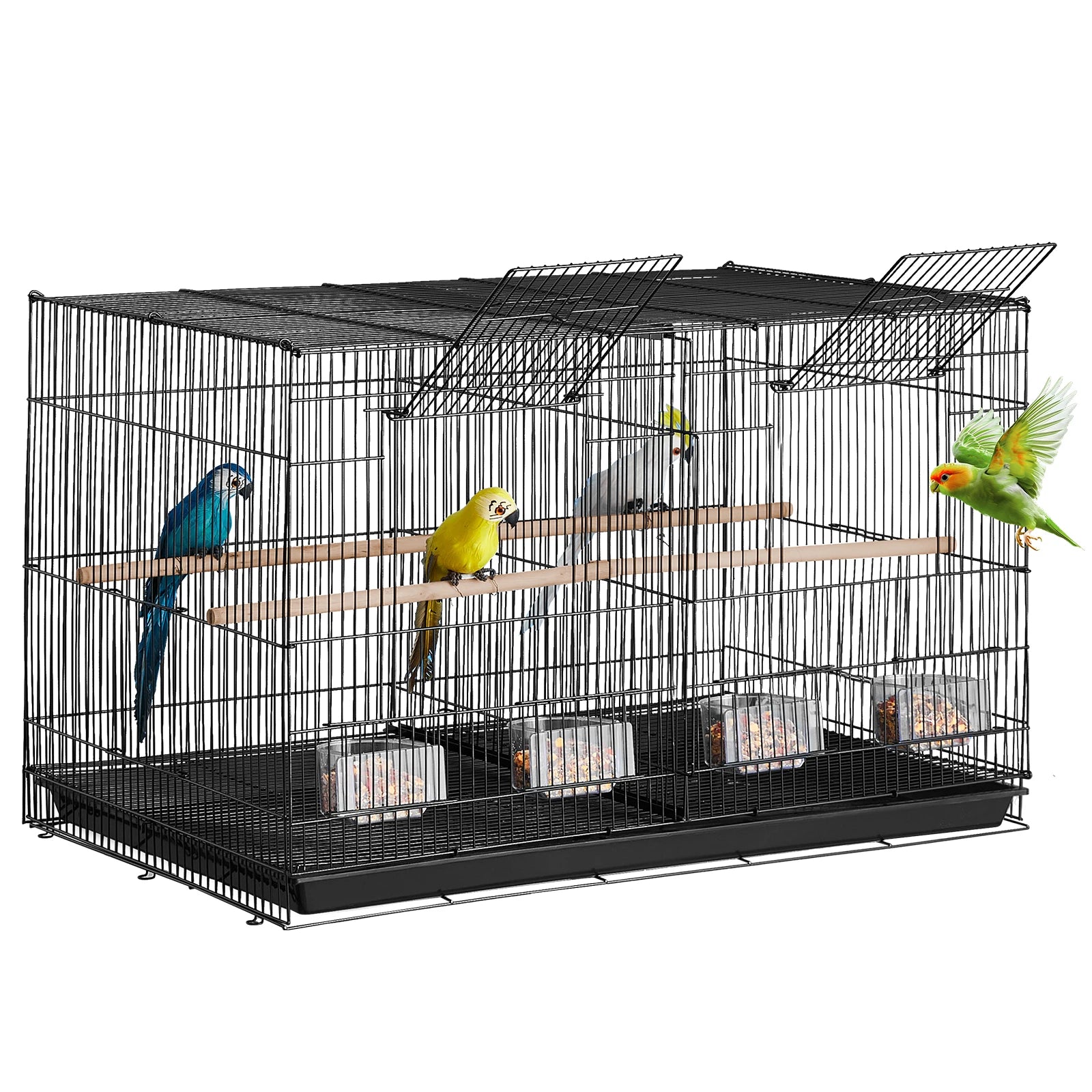 Cage à Oiseaux Empilable de Voyage