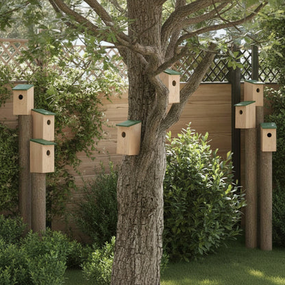 Nichoirs en Bois de Sapin – Lot de 10