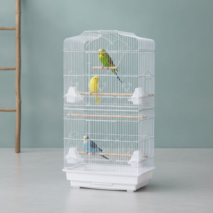Grande Cage à Oiseaux avec Accessoires