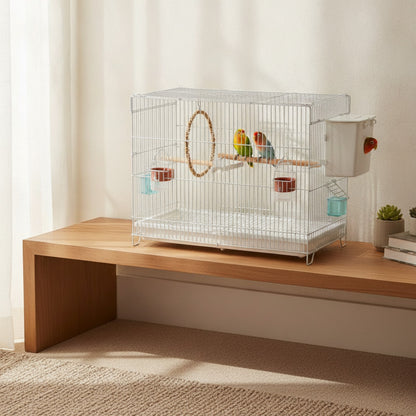 Nichoir pour Inséparables et Petits Perroquets