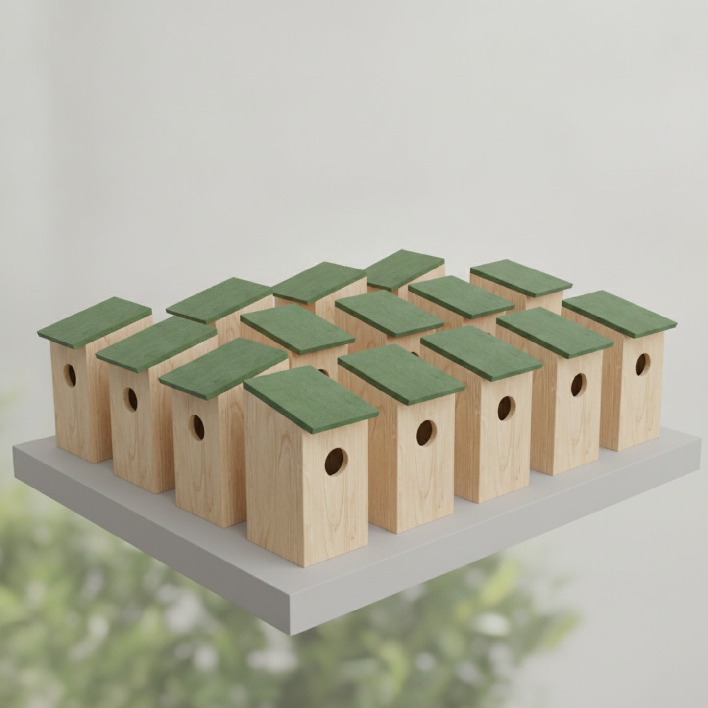Nichoirs en Bois de Sapin – Lot de 10